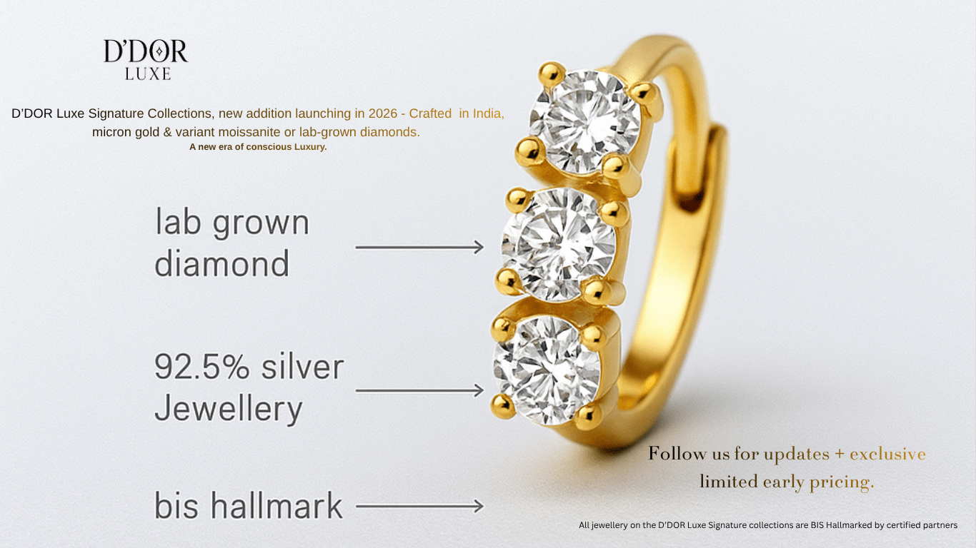 D'DOR Luxe Signature Collections - BIS Hallmark 925 - D’DOR Luxe