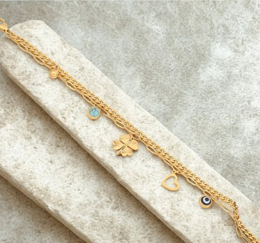 Guardian Gem Bracelet DDOR | Luxury You'll Love | Wear with confidence | Demifine Jewellery