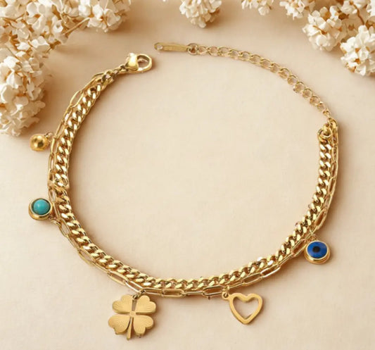 Guardian Gem Bracelet DDOR | Luxury You'll Love | Wear with confidence | Demifine Jewellery