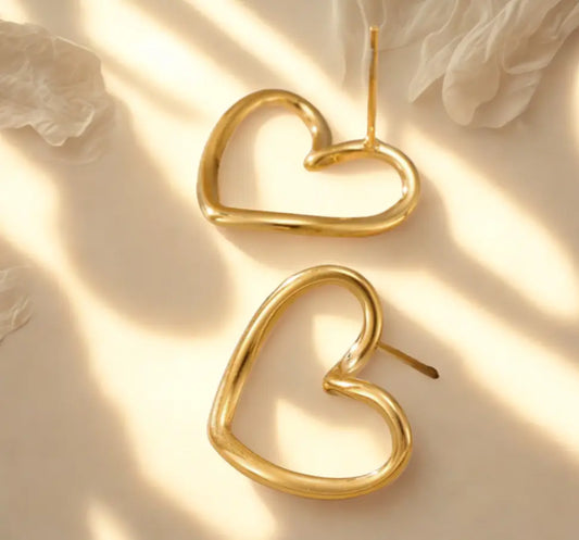 Infinite Heart Frames Earring DDOR | Luxury You'll Love | Wear with confidence | Demifine Jewellery
